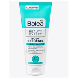 Balea  Bodylotion Beauty Expert Cremegel 5% Niacinamide Балеа Укрепляющий Лосьон крем-гель для тела с 5% ниацинамидом, 200 мл