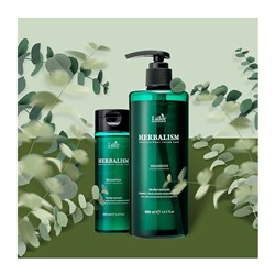 Шампунь для волос слабокислотный травяной с аминокислотами Lador Herbalism Shampoo