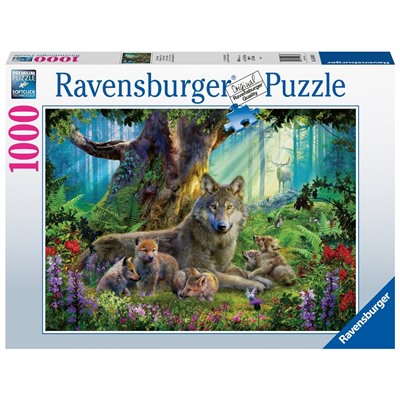 Пазл Ravensburger «Волки в лесу», 1000 эл. 15987