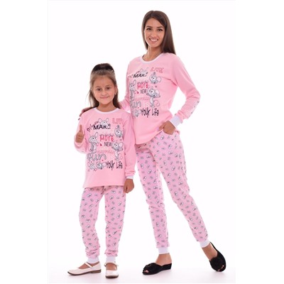 Пижама детская 7-159  (розовый)