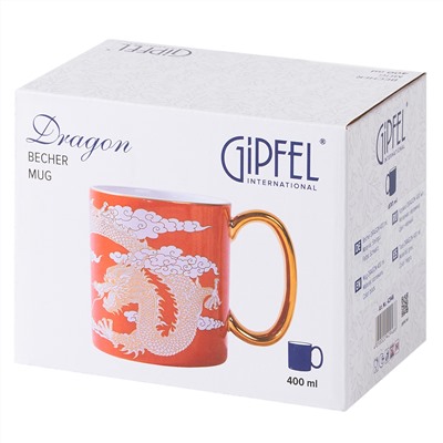 Кружка Gipfel Dragon 42946 400 мл