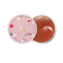 Гидрогелевые патчи с цветами гибискуса Jayjun Cosmetic Roselle Tea Eye Gel Patch