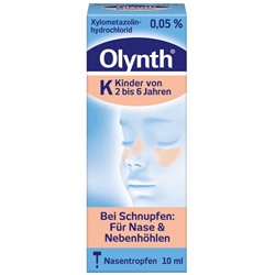 Olynth (Олинт) 0,05% Nasentropfen fur Kinder 10 мл