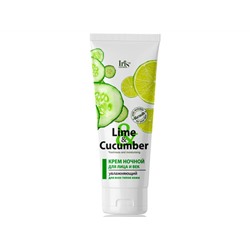 IRIS. Lime & Cucumber. Крем ночной для лица и век Увлажняющий для всех типов кожи 75мл