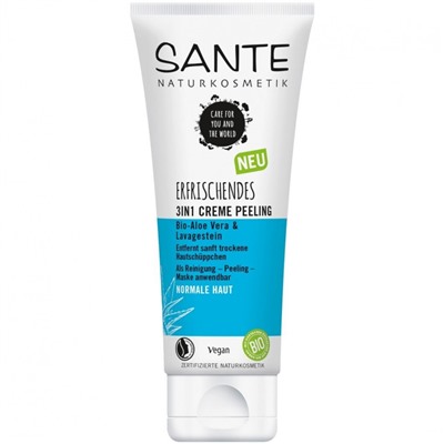 Sante S 3IN1 CREME PEELING  S 3IN1 КРЕМ-ПИЛИНГ