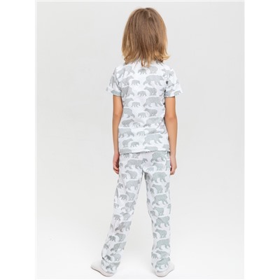 Пижама: Футболка, брюки "Пижамы 2020" для мальчика (2750917)