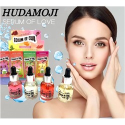 Cыворотка для лица HudaMoji Serum of Love Essence c растительными экстрактами (ряд 4шт)