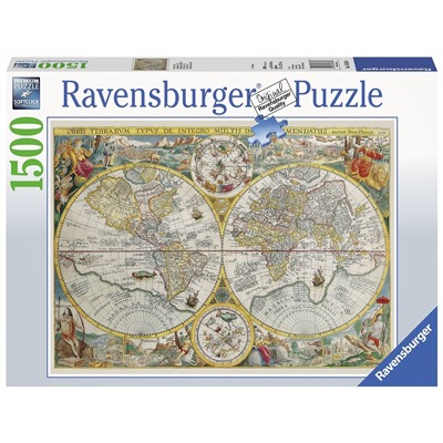 Пазл Ravensburger «Историческая карта», 1500 эл. 16381