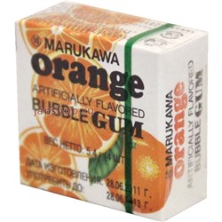 Marukawa Жевательная резинка со вкусом апельсина 5,4 гр., (4 шарика по 1,35 гр.)(49437300)