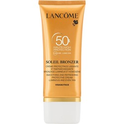 Lancome (Ланком)  Sonnenpflege Солнцезащитный крем Soleil Bronzer Dry Touch Visage SPF 50 Sonnenschutzcreme, 50 мл