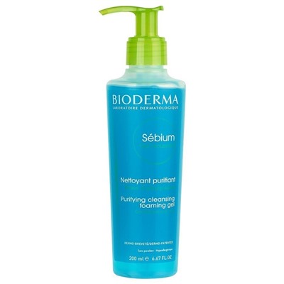 Bioderma Sebium Gel Moussant Reinigungsgel Tube  Sebium Gel Moussant Очищающий гель в тюбике