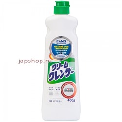 Daiichi Funs Крем чистящий универсальный, для кухни, ванны и туалета с микрочастицами, 400 гр(4902050537818)