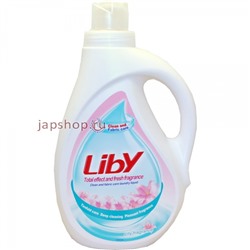 Liby Жидкое средство для стирки, для белого и цветного белья, Свежий аромат, канистра, 2 л(6920174745153)