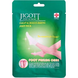 Носки для пилинга ног Jigott Clean & Moisturizing Foot Pack
