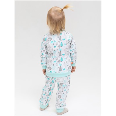 Пижама: Джемпер, брюки "Лесные мишки" для новорождённого (30274)