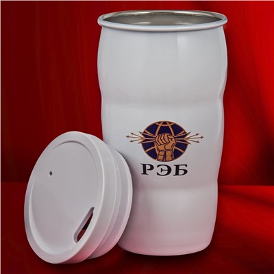 Чашка-термос Путина «РЭБ» – фиксируемая крышка с отверстием для питья №22