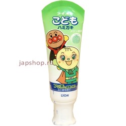 Lion Детская слабообразивная зубная паста со вкусом дыни, 40гр.(49795318)