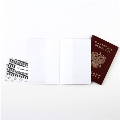 Обложка для паспорта " Сила в правде ", ПВХ, полноцветная печать