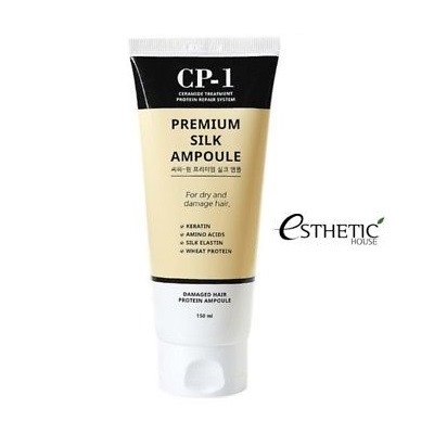 Сыворотка для волос несмываемая восстанавливающая с протеинами шелка CP-1 Premium Silk Ampoule