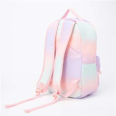 Рюкзак, отдел на молнии, 2 наружных кармана, цвет разноцветный, Gradient