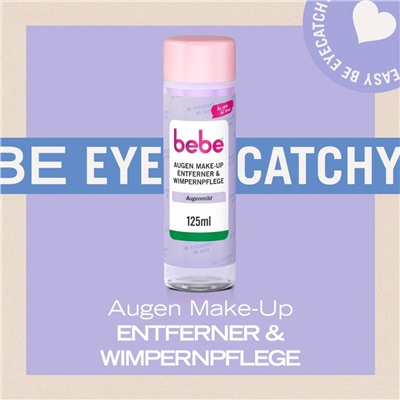 bebe Augen Make-Up Entferner & Wimpernpflege  Средство для снятия макияжа с глаз и уход за ресницами