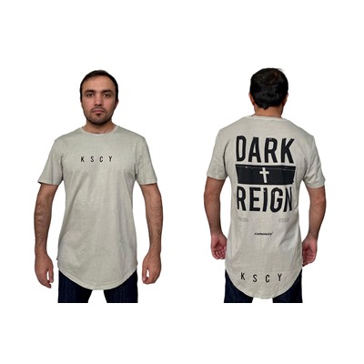 Молодежная мужская футболка KSCY – big-принт на спине «Dark Reign» №293