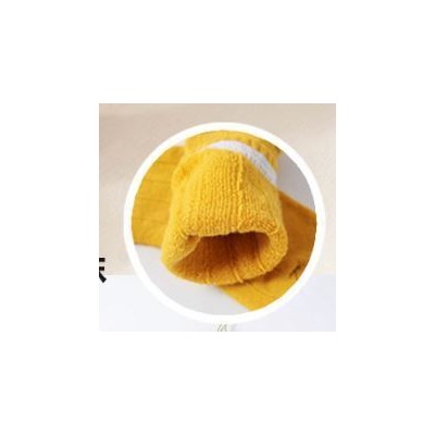 Детские носки утепленные 4-6 лет 16-20 см "Warm" Желтые