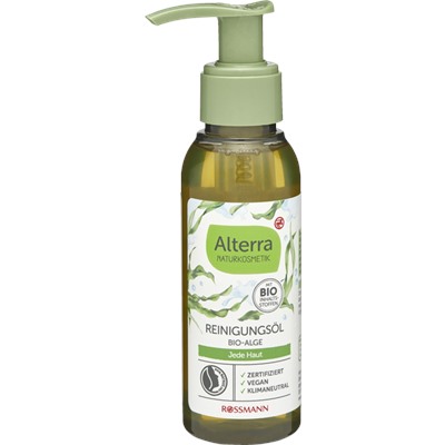Alterra NATURKOSMETIK Reinigungsol Bio-Alge Алтерра Очищающее масло с органическими водорослями 100мл