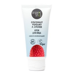 Крем для лица Омолаживающий Coconut yogurt Organic Shop 50 мл