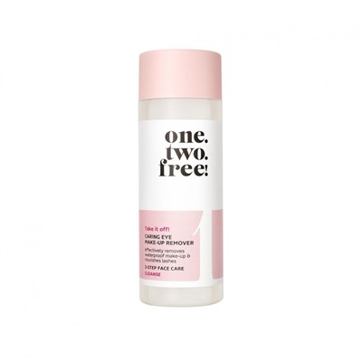 one.two.free! Caring Eye Make-Up Remover  Средство для снятия макияжа с глаз