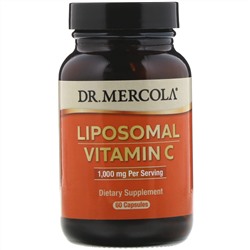 Dr. Mercola, Липосомальный витамин С, 1000 мг, 60 капсул