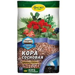 Кора сосновая Фаско 2.5л Цвет.Счаст