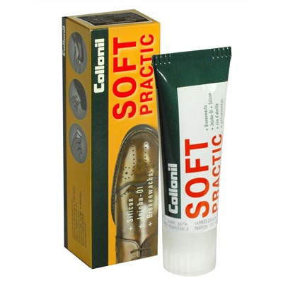 COLLONIL Soft Practic Крем для чувствительной кожи с маслом жожоба и воском ТЕМНО-СИНИЙ 75 мл