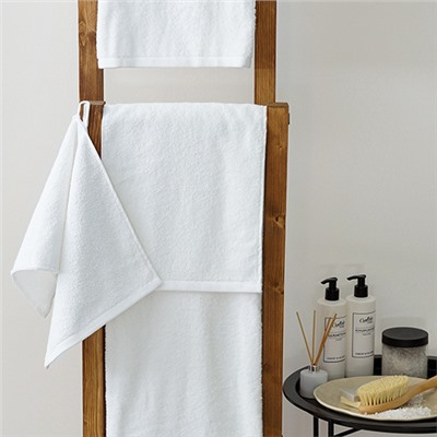 Махровое полотенце GINZA 100х150, 100% хлопок, 450 гр./кв.м. 'Белый'