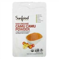 Sunfood, Порошок из пикантного каму-каму, 3,5 унции (100 г)