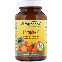 MegaFood, Complex C, 60 таблеток