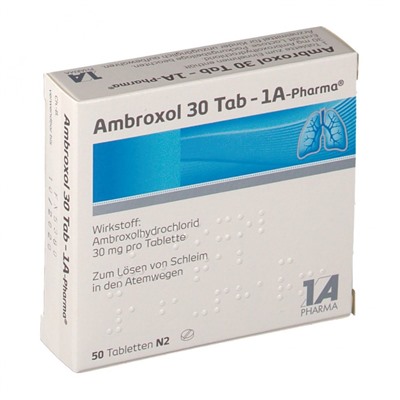Ambroxol (Амброксол) 30 Tab – 1A-Pharma 50 шт