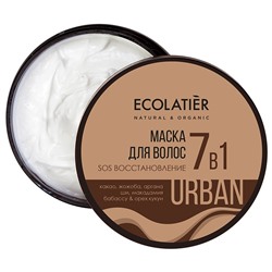 Маска для волос SOS Восстановление 7 в 1  Ecolatier Urban 380 мл