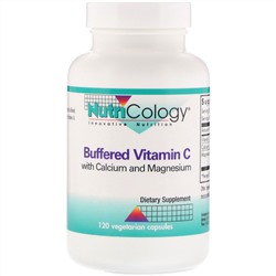 Nutricology, Буферизованный витамин C, 120 капсул на растительной основе