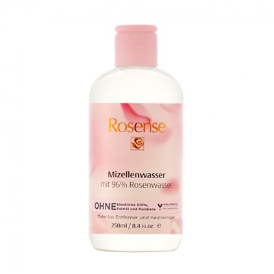 Rosense Mizellenwasser mit 96% Rosenwasser  Мицеллярная вода с 96% розовой водой
