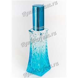 RENI Селена 30 мл., цветное стекло, бирюзовый + синяя металл помпа