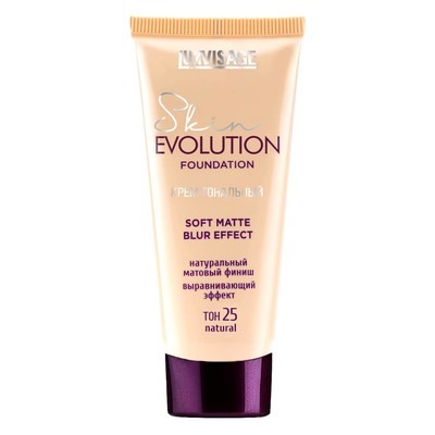 LUX visage Soft matte blur effect  Крем тональный Skin EVOLUTION soft matte blur effect 25 Natural