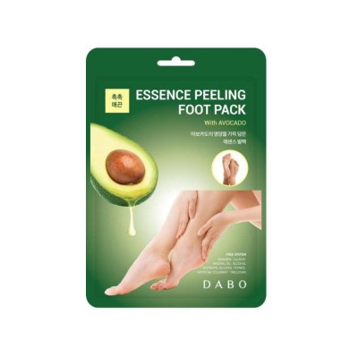 Маска-пилинг для ног Dabo Avocado foot peeling mask pack