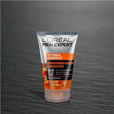 L'Oreal Men Expert Hydra Energy erfrischendes Reinigungsgel mit Aufwach-Kick  Освежающий очищающий гель Hydra Energy с эффектом пробуждения