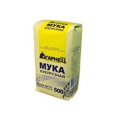 Мука кукурузная (Гарнец), 500 г