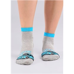Носки детские для мальчика CLE С1470 16-18,18-20 меланж серый