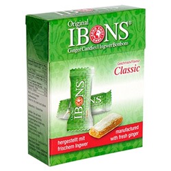 Original (Оригинал) IBONS Ingwer Bonbons Classic 60 г