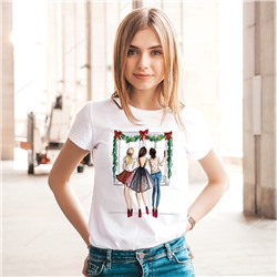 Женская футболка YanaPletneva - Три девицы за окном
