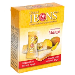 Original (Оригинал) IBONS Ingwer Bonbons Mango 60 г