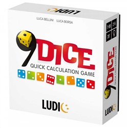 Карточная настольная игра LUDIC «9 кубиков» MU51173